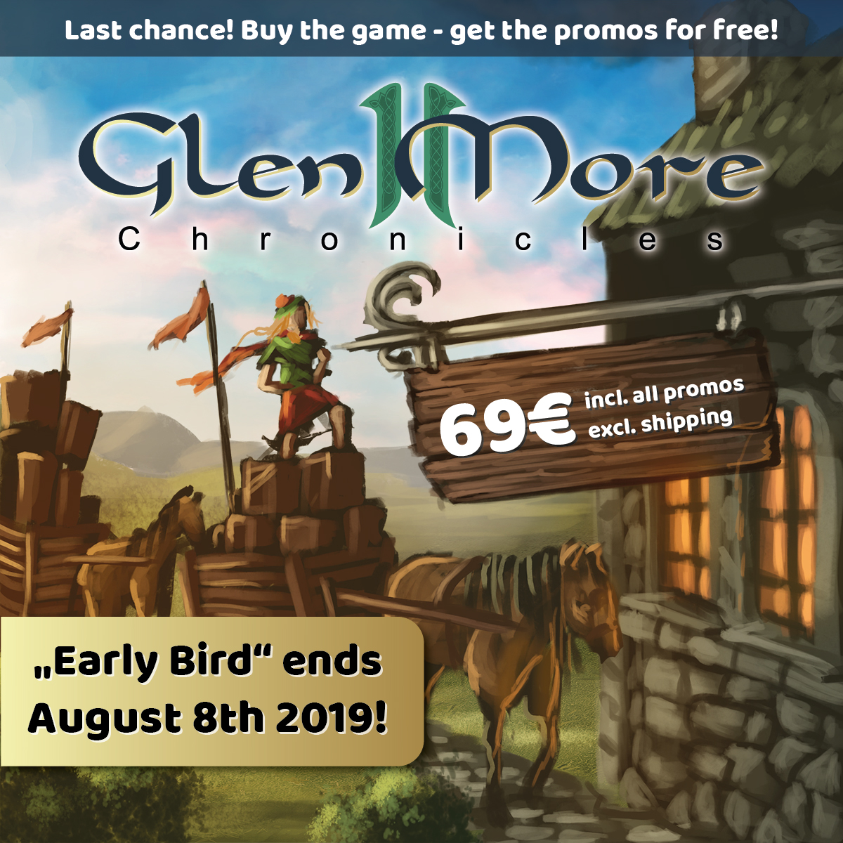„Glen More II Chronicles“ on the Early Bird offer!
