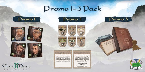 Glen More II: Chonicles Promo Pack 1-3