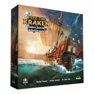 Funtails - Feed The Kraken Basic Edition Board Game - external View of the box front